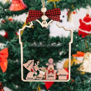 Shaker Personalized Family <b>First</b> <b>Christmas</b> in <b>Our</b> New Home 4D Shake <b>Ornament</b> - Product Image 2