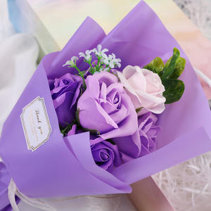 AYOYO OEM Creative Dry Flower Bundle Boîte colorée Boîte <span class=keywords><strong>cadeau</strong></span> pour la Saint-Valentin Rose <span class=keywords><strong>Cadeau</strong></span> pour la fête des mères - Product Image 5