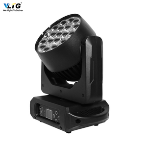 ForestFly mac <span class=keywords><strong>Aura</strong></span> 19x15w Rgbw 4in1 Zoom Wash Moving Head Light Stage Wedding Pub Dj <span class=keywords><strong>Disco</strong></span> 19*15W Led Moving Head Light - Product Image 1