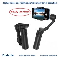 Nouveau F5 Plus pliable 3 axes stabilisateur de cardan objet AI suivi intelligent portable Tiktok Live Vlog sans APP