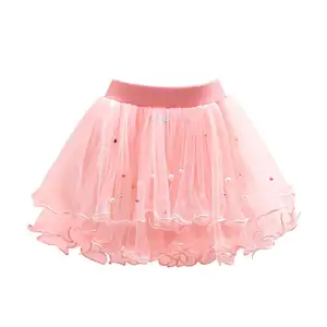 Falda tutú para niños con bola redonda Personalización Venta al por mayor Pettiskirt de moda cómoda para niñas