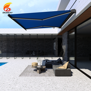 Toldo de cassette completo personalizado <span class=keywords><strong>para</strong></span> terraza, portátil, plegable, protección solar, resistente a la lluvia, duradero - Product Image 5