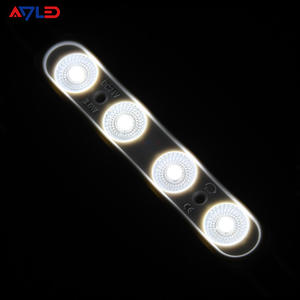 Mejor módulo LED largo de inyección 4 en 1 para letreros 3D 3W 12V 24V 180 °   Letrero Luminoso con Lentes Retroiluminadas, Módulo LED para Letras de Canal, Luz Blanca para Exteriores - Product Image 1