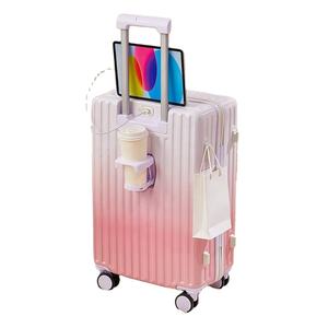 2024 changement progressif nouvelle mode valises voyage président bagages valises de voyage chariot voyage bagage à main - Product Image 3