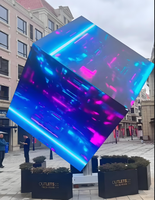 Boîte Cube Led Hot P3 Intérieur Extérieur Cube Led Affichage Couleur Cube Magique Led Affichage Jeu Interactif Publicité Écran Tactile