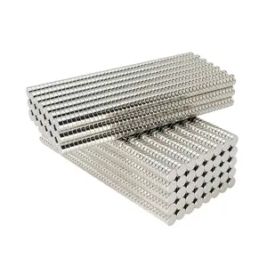 Harga promosi magnet NdFeB kuat magnet silinder Neodymium tanah bumi langka magnet silinder