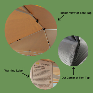 Promozionali Personalizzati Trade Show In Acciaio con borsa per il trasporto Instent Up Pop Up <span class=keywords><strong>Tenda</strong></span> - Product Image 3