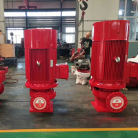 Sistem Pompa Kebakaran Jockey Diesel Elektrik Otomatis Bahan Stainless Steel EDJ-1 untuk Perlindungan Kebakaran Gedung Komersial