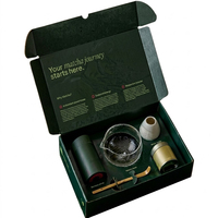 Coffret d'emballage vide de kit de Matcha personnalisé Boîte à outils Matcha pour emballage de kit de Matcha