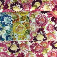 Tissu en coton, coton floral imprimé pour la couture, vêtements, robes