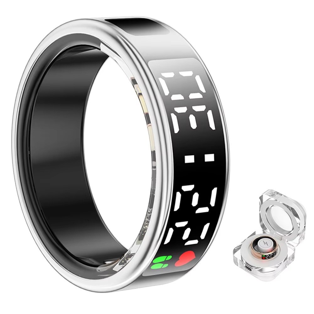 silver with charging case