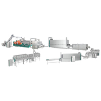 Machine à fabriquer des céréales de petit-déjeuner entièrement automatique en acier inoxydable de qualité alimentaire, ligne de production de céréales certifiée CE