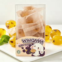 WWQMM Echt Fruit Sap Halal Gecertificeerde Fruitgummi's Fruit smaak Gummi's 0% Vet Kauwgommi's Zachte Snoepjes voor Kinderen Bulk Gummi's