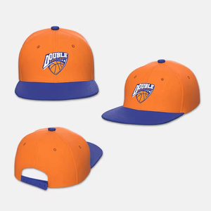 Casquettes de sport personnalisées populaires à l'étranger, design de logo d'équipe, casquette snapback à visière plate, casquettes de basket-ball et de baseball en gros - Product Image 6