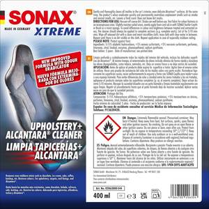 Nettoyant professionnel de qualité supérieure Xtreme Upholstery+Alcantara (400 ml) Spray nettoyant textile pour canapé, fauteuil, tapis - Product Image 3