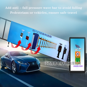 Cancello pubblicitario intelligente di alta qualità parcheggio automatico barriera di parcheggio per auto barriera pubblicitaria cancello - Product Image 4