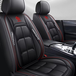 <span class=keywords><strong>Coprisedili</strong></span> Auto Universali in Pelle di Lusso, Resistenti all'Usura e allo Sporco, Traspiranti, <span class=keywords><strong>per</strong></span> Cinque Posti - Product Image 3