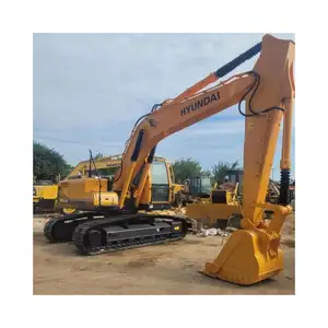 Hyundai used crawler excavator r225 r225-9 r225lc-9 second hand low price excavator machine with breaker