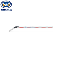 Brazo automático de la barrera del auge del tráfico de WS para el control de acceso de la seguridad del estacionamiento y diversas ocasiones