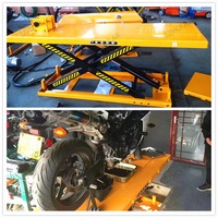 Table élévatrice à ciseaux électrique pour moto à profil bas Table élévatrice pour moto Plate-forme élévatrice électrique pour moto