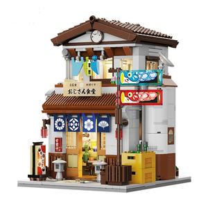 Juguete Japonés de Construcción DIY, Modelo de Casa LED, Bloques de Plástico MOC, Rompecabezas de Ensamblaje de Partículas Pequeñas, Venta al Por Mayor OEM - Product Image 1