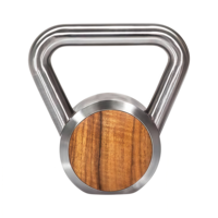 Kettlebells en bois massif de haute qualité, plusieurs styles disponibles, logo personnalisé, kettlebell de musculation pour la maison, entraînement de force, fitness