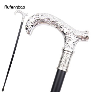 Canne de randonnée motif léopard 90 cm en acier carbone pour usage extérieur - Product Image 1