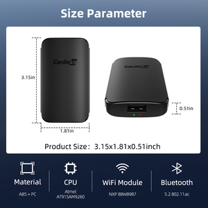 <span class=keywords><strong>Carlinkit</strong></span> Adaptador Inalámbrico Portátil Android Auto, Conexión Plug and Play para Android Auto Integrado - Product Image 6