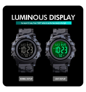 Đồng Hồ Thể Thao Kỹ Thuật Số Skmei 1506, Đồng Hồ Điện Tử Chống Nước, Dây Đeo PU Hiệu Suất Cao - Product Image 5