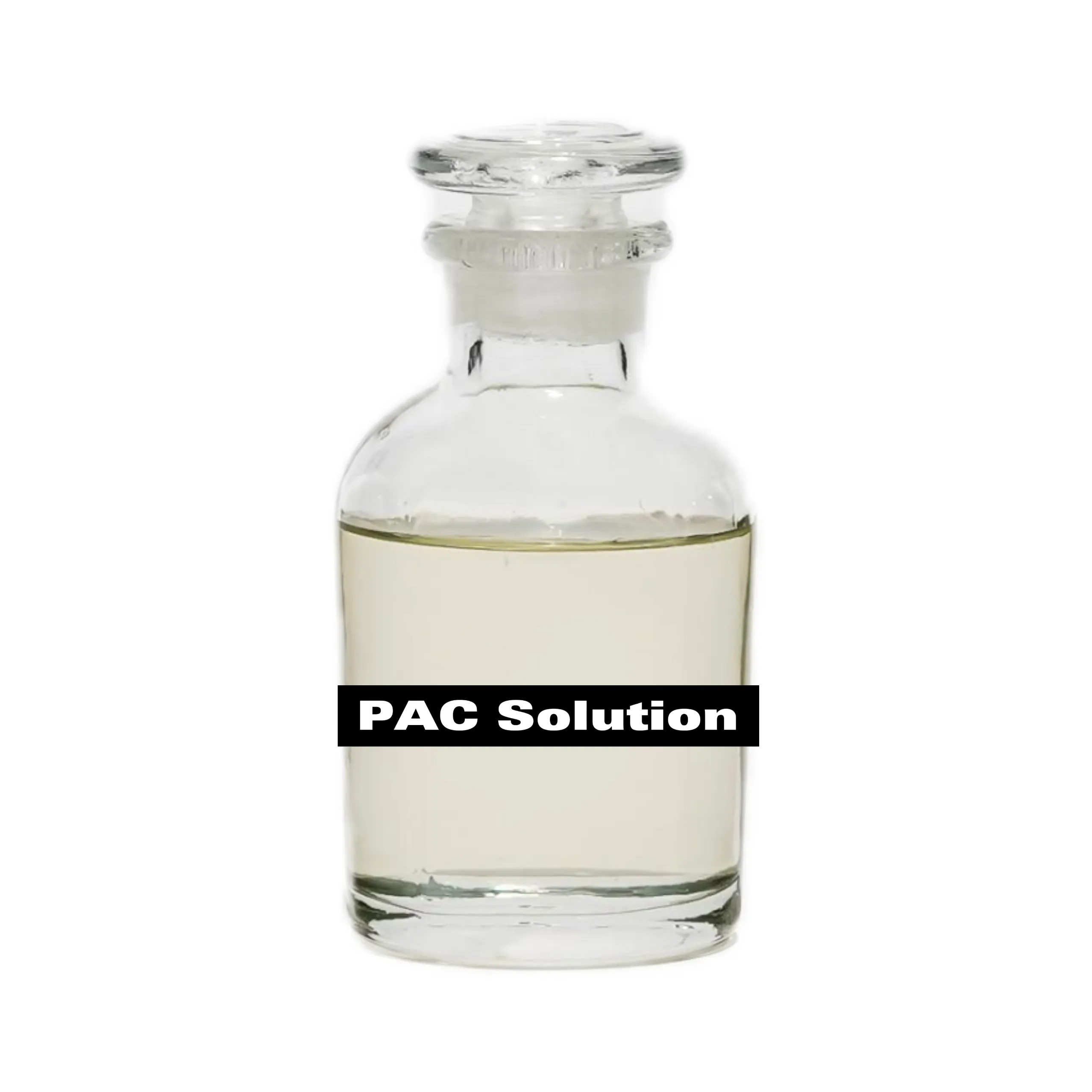 Solusi 18% kemurnian tinggi larutan air cair poli Aluminium klorida formula PAC polimer BOD COD SS penghilang rentang pH lebar