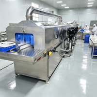 Laveuse à bulles pneumatique Fomax pour paniers, machine de déstockage de plateaux à œufs, machine de lavage de plateaux