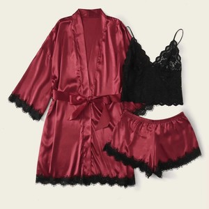 Conjunto de Lencería Sexy de Moda Europea y Americana 2020 - Lencería de Encaje para Mujer - Product Image 2