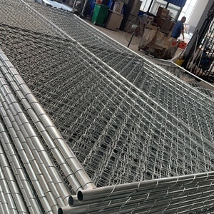 Panneaux de clôture temporaires en treillis métallique galvanisé pour <span class=keywords><strong>chantier</strong></span> de construction, 6 pieds, 8 pieds, 10 pieds, 12 pieds - Product Image 6