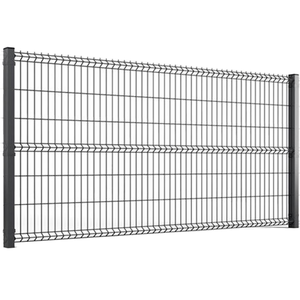 YC yüksek kalite 3d kavisli kaynaklı tel örgü panel çit güvenli 3d tel örgü çit panel kurulumu kolay kavisli kaynaklı tel örgü - Product Image 1
