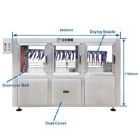 Sèche-bouteilles automatique personnalisé pour verre/PET/PVC, machine de séchage de bouteilles de vin, machine de séchage de bouteilles en verre