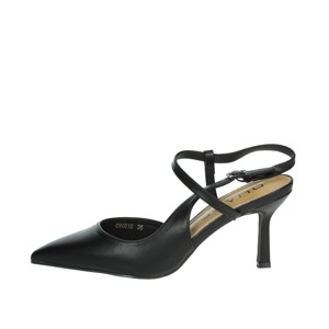 SCCH0010 Beige Slingback scarpe eleganti tacco basso di alta qualità con plateau 3cm-8cm tacco altezza solette PU chiusura Slip-On tendenza moda - Product Image 1