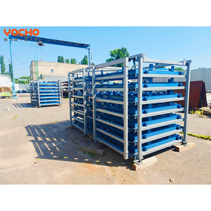 כבד אחסון מדפי מערכת ערמה יחידות ערמה מתכת מתלה מחסן פלדה מזרן - Product Image 5