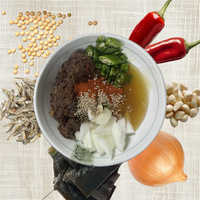 [Baegidonggol] Sauce Coréenne Pâte de Soja Assaisonnée Ssamjang Traditionnel Doenjang Gochujang Mix pour BBQ Wraps et Cuisine Coréenne