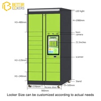 Casier de colis/livraison intelligent/intelligent pour le commerce électronique/l'achat en ligne