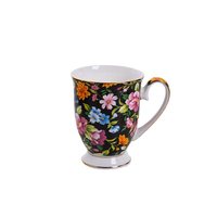 Mug à café en porcelaine fine, style européen moderne, avec logo personnalisé, écologique, sans BPA, résistant à la chaleur, avec poignée, compatible lave-vaisselle, pour la maison et l'hôtel