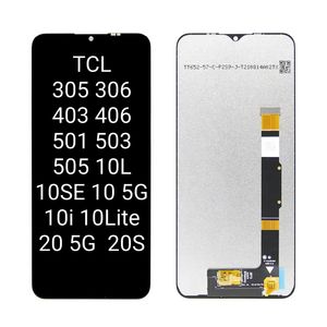Remplacement de l'écran LCD tactile d'origine <span class=keywords><strong>TCL</strong></span> pour <span class=keywords><strong>TCL</strong></span> 305 306 408 50610L 10SE 20SE 20XE 30SE réparation d'affichage Pantalla pour téléphones portables - Product Image 1