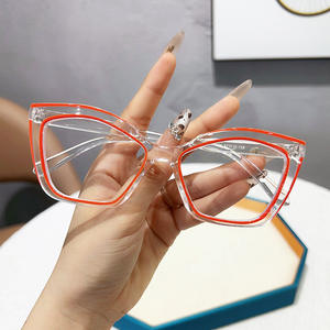 نظارات قصر النظر للرجال والنساء إطار قصر النظر يمكن أن تتطابق مع إطار نظارات الفن الرجعية مرآة مسطحة المشاهير على الانترنت - Product Image 5