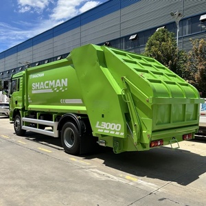 Camion compacteur à chargement arrière Shacman, manuel, 4x2, pour la compression des déchets, à vendre - Product Image 3