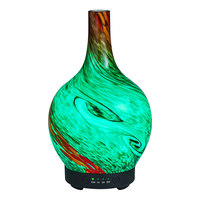 Diffuseur d'aromathérapie en verre, nouveau style vintage créatif, lampe d'aromathérapie pour la maison, la chambre, la voiture, diffuseur ultrasonique