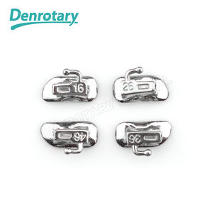 Apparecchiature odontoiatriche polivalenti per l'igiene orale Roth/MBT 022 ortodontico 1 ° molare Bondable N-conv tubo singolo dentale buccale - Product Image 3