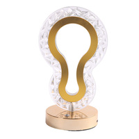 Lampe de chevet LED créative USB à piles, lumière chaude moderne, lune et étoile, pour Noël et Ramadan, cadeau d'ambiance pour chambre à coucher