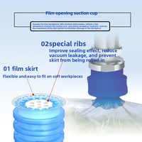 Machine de moulage par injection pour film ondulé BOPP, emballage en sac ouvert, ventouse multicouche sous vide, garantie 4 ans, ZP3P-T50 40