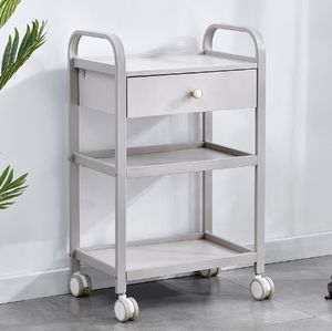 Carrello Moderno a 3 Ripiani con 4 Ruote per Spa e Salone, Attrezzatura Economica per Parrucchieri e Bellezza, per Casa, Cucina e Officina - Product Image 4