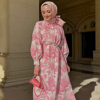 Ensemble de vêtements islamiques Dubaï Abaya robe musulmane pour femmes musulmanes Abaya Designs 2 pièces en vente