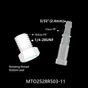 Raccord d'irrigation agricole à filetage NPT, bouchon d'extrémité à filetage rotatif, joint inférieur à surface lisse, filetages femelle/mâle, OEM - Product Image 6
